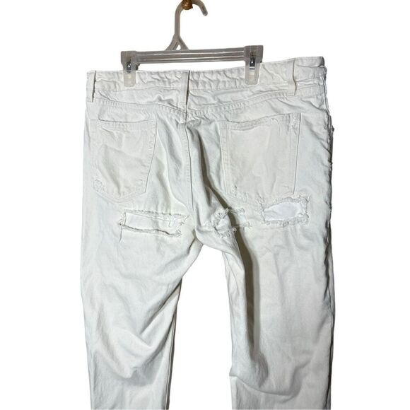 Frame Off White The Low Boot Distressed Jeans Size 29‎ - Picture 7 of 14
